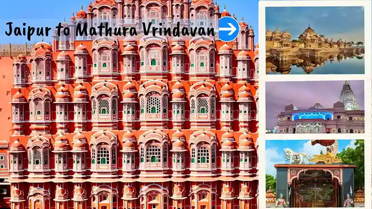 Jaipur to Mathura Vrindavan