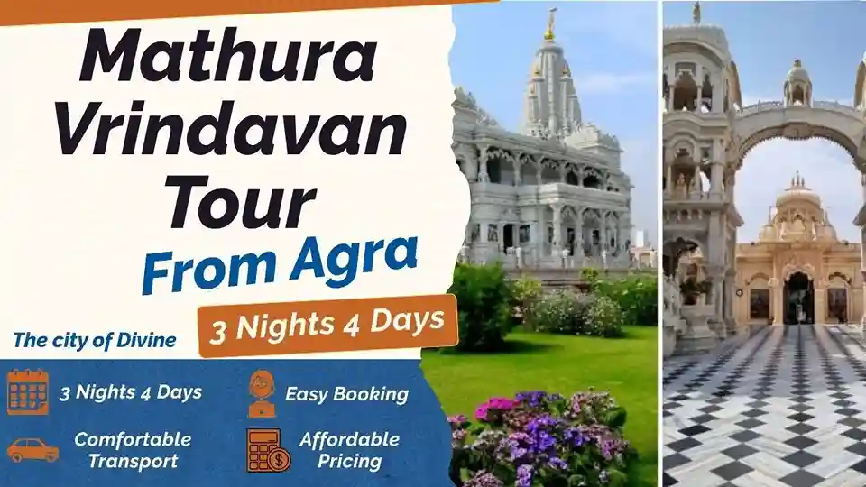 Mathura Vrindavan Tour from Agra